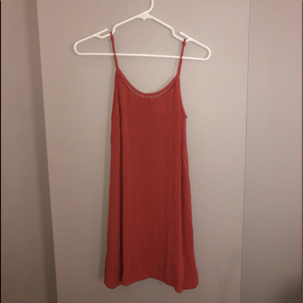 Peach sundress